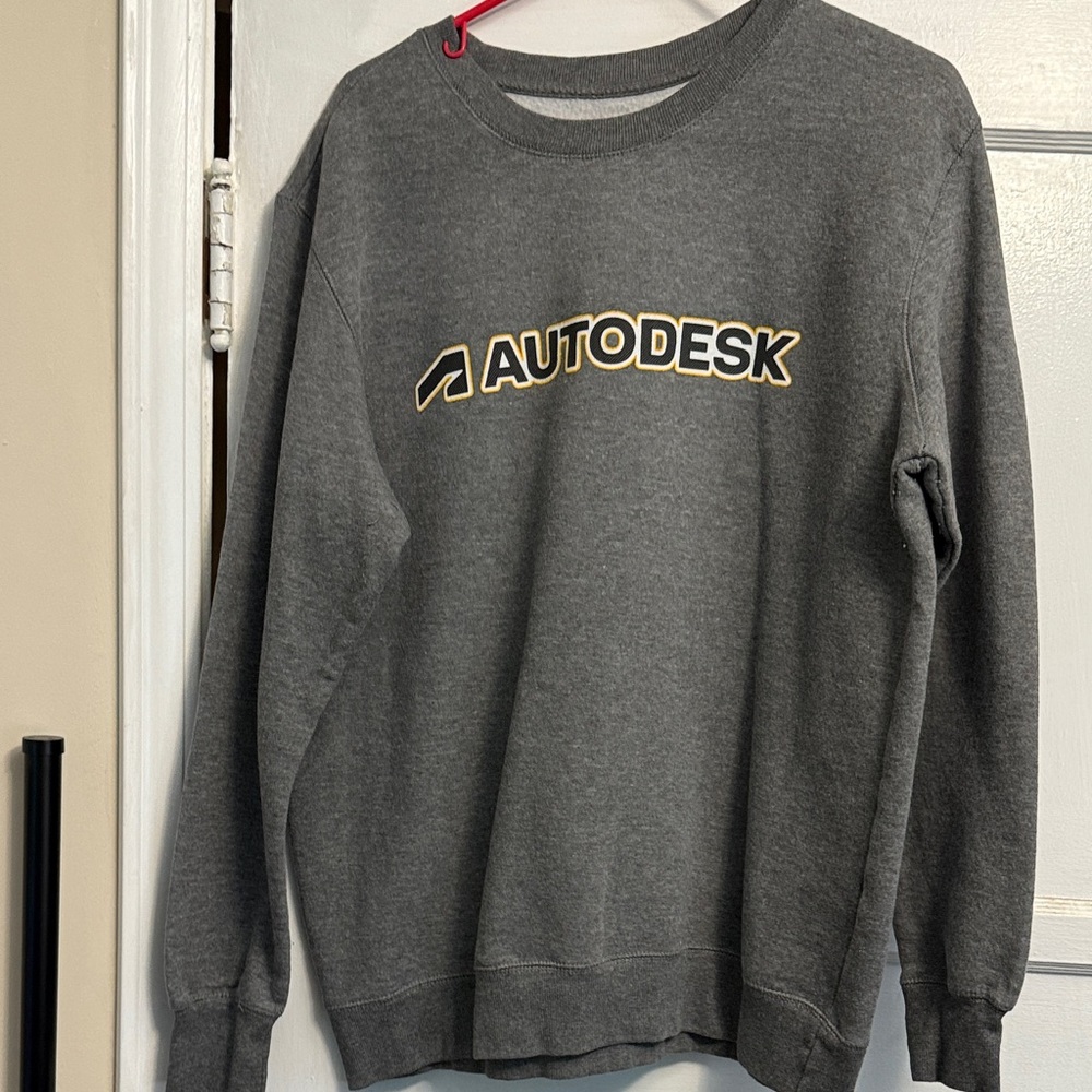Gray Crewneck Men's Sweater